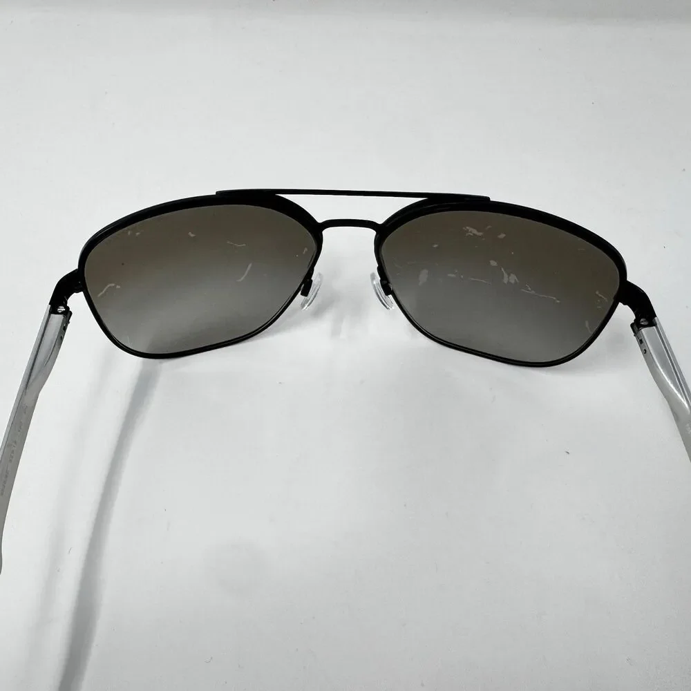Emporio Armani EA2064 3225/8E Sunglasses 62-16-130 Aviator Black Silver